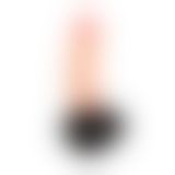 Страпон з фалоімітатором з кібершкіри Пікантні Штучки, 15,2х5 см