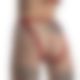 Трусики Сердце для страпона Feral Feelings - Hearts Strap-on Belt Red