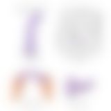 Насадка для страпона Strap-On-Me DILDO PLUG P&G LILAS METALLIC - M