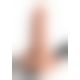 Fetish Fantasy 6 Hollow Rechargeable Strap-on with Balls - полый вибрострапон на трусиках с пультом ДУ, 17,5х5 см
