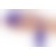 Віброяйце - GoGasm Pussy & Ass Balls Purple