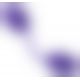 Віброяйце - GoGasm Pussy & Ass Balls Purple