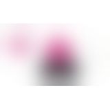 Gvibe Geisha balls Magnetic - Мощный магнитный тренажер Кегеля, 2х27 г, 2х15 г (розовый с черным)