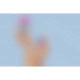 Вибратор в трусики FairyGasm HeartGem blue, на магните, пульт ДУ