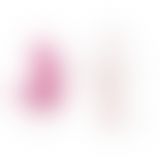 Вибратор с поступательными движениями Fun Town Jive Pink, пульт ДУ