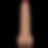 Реалістичний вібратор - Vibrating Power Basics Cock 9"