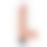 Реалістичний вібратор - Real Softee Vibrator With Balls 8" Реалістичний вібратор - Real Softee Vibrator With Balls 8"