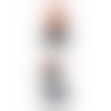 Вібратор Vibrating King Cock 10 with Balls, 20,5х5, 7 см