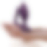 Анально-вагінальний вібратор для пар Rocks Off Cocktail Purple, пульт ДК