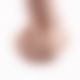 Фаллоимитатор 11.8″ с вибрацией для секс-машин Hismith Silicone Dildo with Vibe, KlicLok, пульт ДУ