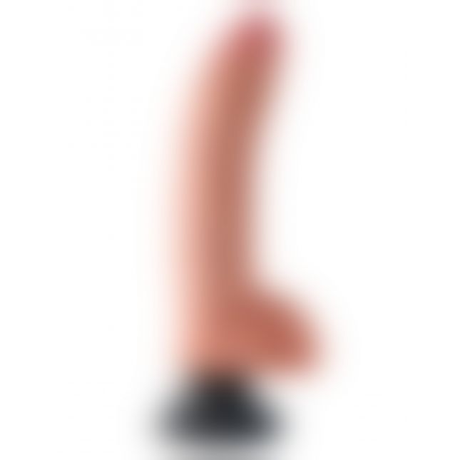 Вібратор Vibrating King Cock 9 with Balls, 20,7х5, 7 см