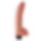 Вібратор Vibrating King Cock 9 with Balls, 20,7х5, 7 см