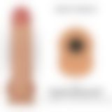 Реалістичний вібратор - Vibrating Power Basics Cock 9.5"