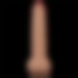 Реалістичний вібратор - Vibrating Power Basics Cock 9.5"