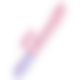 Вібратор - Silicone Vibrator USB 7 Function and Thrusting Function / Heating Pink