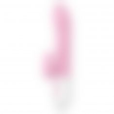 Вібратор - Silicone Vibrator USB 7 Function and Thrusting Function / Heating Pink