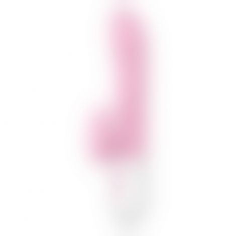 Вібратор - Silicone Vibrator USB 7 Function and Thrusting Function / Heating Pink