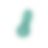 Вибратор в трусики FairyGasm HeartGem green, на магните, пульт ДУ