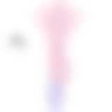 Вібратор - Silicone Vibrator USB 7 Function and Thrusting Function / Heating Pink