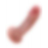 Фалоімітатор на присоску King Cock 7, 14х4, 1 см
