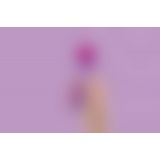 Вибратор в трусики FairyGasm HeartGem violet, на магните, пульт ДУ
