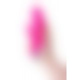 Вібратор з кліторальним стимулятором Erotist, силікон, рожевий, 19 см