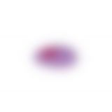 Вибратор в трусики FairyGasm HeartGem violet, на магните, пульт ДУ
