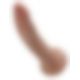 Фалоімітатор на присоску King Cock 7, 18х4 см