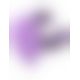 Pipedream Duo Pleasure Wallbang - Her - подвійний вібратор з присоском, 12,7х3, 8 см