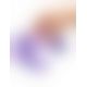 Pipedream Duo Pleasure Wallbang - Her - подвійний вібратор з присоском, 12,7х3, 8 см