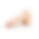 Brazzers - крупный фаллоимитатор на присоске, 17,5х4,5 см