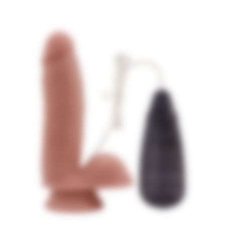 Вібратор - T-skin ReaL Mantric Muse Dildo Vibrator Flesh