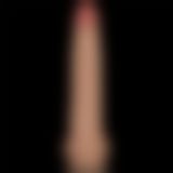 Реалістичний вібратор - Vibrating Power Basics Cock 11"