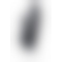 Анально-вагінальний вібратор Black & Red By Toyfa, вологостійкий, силікон, чорний, 19,5 см