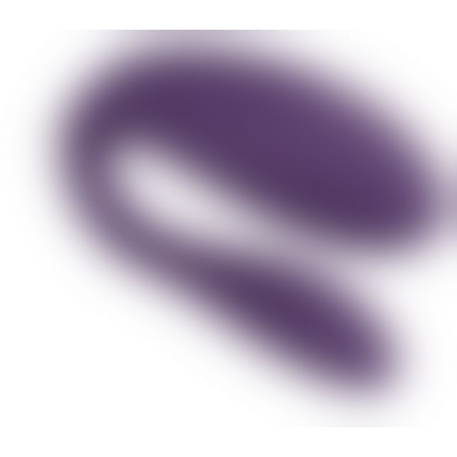 Недорогий вібратор для пар We-Vibe Unite Purple, однокнопковий пульт ДК