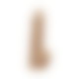 Фаллоимитатор с вибрацией SilexD Norman Vibro Flesh (Model 1 size 8,5") + LRS, диаметр 5 см