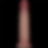 Реалістичний вібратор - Vibrating Sliding Skin Pro II Dual Layer Silicone Dong 9" Flesh