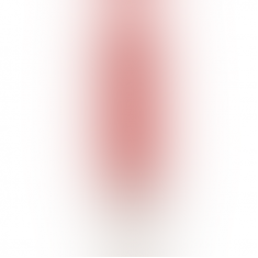 Мини-вибратор Discretion Ribbed Vibrator 11х2 см. (красный)