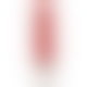 Мини-вибратор Discretion Ribbed Vibrator 11х2 см. (красный)
