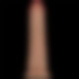 Реалістичний вібратор - Vibrating Power Basics Cock 7''