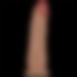 Реалістичний вібратор - Vibrating Power Basics Cock 7''