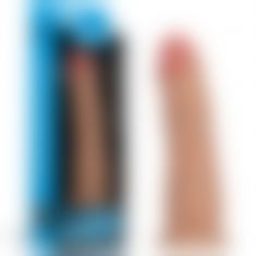 Реалістичний вібратор - Vibrating Power Basics Cock 7''