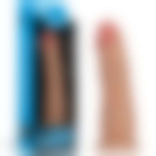 Реалістичний вібратор - Vibrating Power Basics Cock 7''