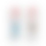 Gvibe 2 - Анатомический вибромассажер, 24х3.5 см (фуксия)