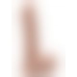 Реалістичний фалоімітатор з мошонкою і присоском Get Real ToyJoy, 18х4, 5 см
