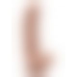 Реалистичный фаллоимитатор с мошонкой Get Real ToyJoy, 15х4 см