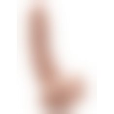 Реалістичний фалоімітатор з мошонкою і присоском Get Real ToyJoy, 20,5х5 см