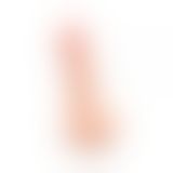 Вибратор из киберкожи Пикантные Штучки, 13х3,8 см
