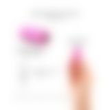 Віброкуля Love To Love WAOUHHH - DANGER PINK, 7 режимів, на батарейках