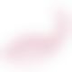 Смарт вибратор-яйцо Leten Dinosaur Baby Pink со стимулятором клитора, 2 мотора